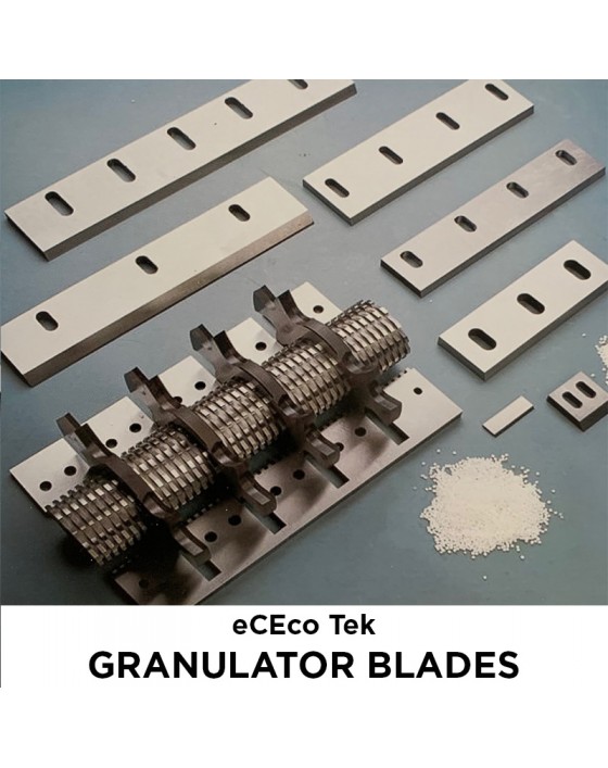 KNIVES FOR GRANULATOR EQUIPMENT